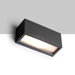   RENDL DURANT UP - DOWN fali lámpa antracit 230V LED E27 15W IP54