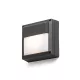 RENDL DELTA 145 fali lámpa antracitszürke 230V GX53 9W IP54