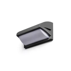 RENDL MORA fali lámpa antracit 230V LED E27 15W IP54