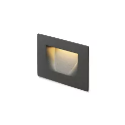   RENDL PER süllyesztett lámpa antracitszürke 230V LED 3W IP54 3000K