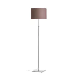 RENDL EDIKA állólámpa barna matt nikkel 230V LED E27 15W