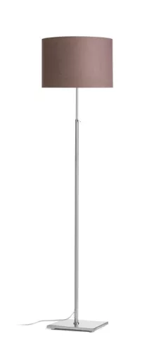 RENDL EDIKA állólámpa barna matt nikkel 230V LED E27 15W