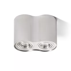   RENDL MILANO II mennyezeti lámpa szálcsiszolt alumínium 230V GU10 2x35W