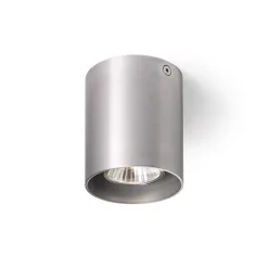   RENDL MANTOVA I mennyezeti lámpa szálcsiszolt alumínium 230V LED GU10 7W