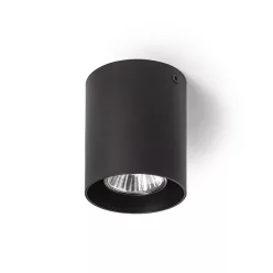   RENDL MANTOVA I mennyezeti lámpa matt fekete 230V LED GU10 7W