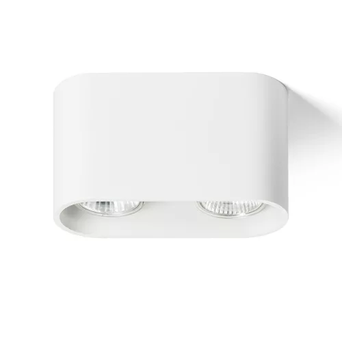 RENDL MANTOVA II mennyezeti lámpa matt fehér 230V LED GU10 2x7W