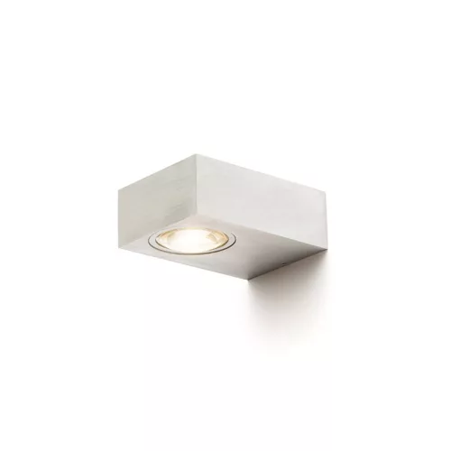 RENDL KORSO I fali lámpa szálcsiszolt alumínium 230V LED 5W 120° IP54 3000K