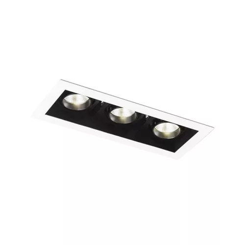 RENDL BONDY III süllyesztett lámpa fehér 230V LED 3x7W 24° 3000K