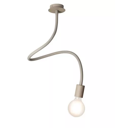 RENDL LOYD E27 I függőlámpa bézsszürke 230V LED E27 15W