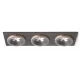 RENDL SHARM SQ III süllyesztett lámpa barna/gyöngyházarany 230V LED 3x10W 24° 3000K