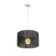 RENDL GLAMOUR 35/20 függőlámpa fekete 230V LED E27 15W