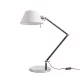RENDL MONTANA asztali lámpa fehér/fekete króm 230V LED E27 11W