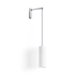 RENDL HUDSON fali lámpa fehér króm 230V LED E27 11W