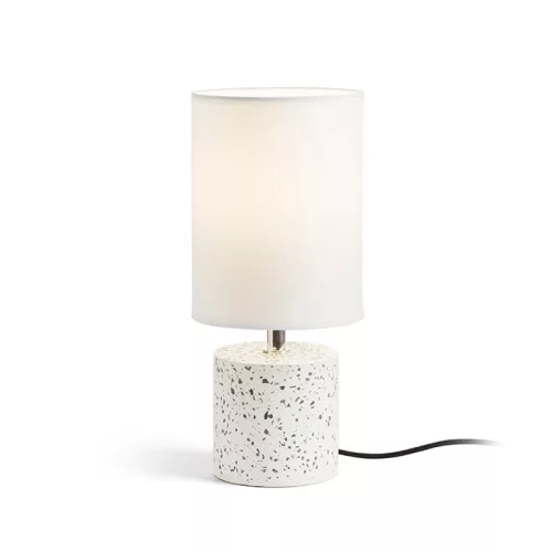 RENDL CAMINO asztali lámpa búrával fehér dekoratív terasz 230V LED E27 15W