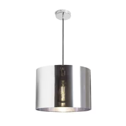   RENDL FANCY 35/25 függőlámpa krómozott fólia 230V LED E27 15W