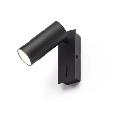 RENDL TAPIO I SQ fali lámpa fekete 230V LED 4.5W 3000K