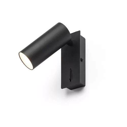 RENDL TAPIO I SQ fali lámpa fekete 230V LED 4.5W 3000K