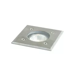   RENDL ORBU SQ 10 süllyesztett lámpa rozsdamentes acél 230V LED GU10 15W IP67