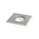 RENDL ORBU SQ 10 süllyesztett lámpa rozsdamentes acél 230V LED GU10 15W IP67