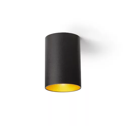 RENDL CONNOR mennyezeti lámpa fekete/aranysárga 230V LED GU10 10W