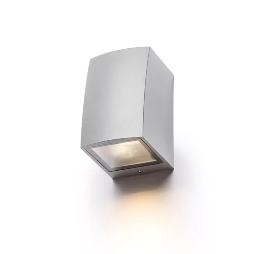 RENDL SELMA fali lámpa ezüstszürke 230V LED GU10 8W IP54