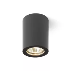 RENDL LOLA 88 mennyezeti lámpa fekete 230V GU10 15W IP54