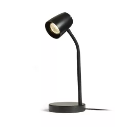 RENDL JOLI asztali lámpa fekete 230V LED GU10 10W