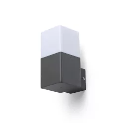 RENDL CLYDE fali lámpa antracit 230V LED E27 11W IP44