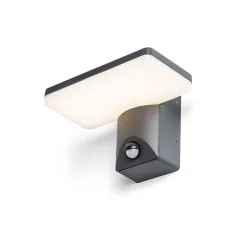   RENDL RINA PIR fali lámpa antracitszürke 230V LED 12W IP65 3000K