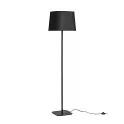 RENDL PERTH állólámpa fekete/fekete 230V LED E27 15W