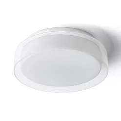   RENDL VENICE LED 30 mennyezeti lámpa átlátszó üveg/opálüveg/króm 230V LED 12W IP44 3000K