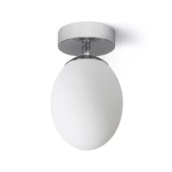   RENDL MERINGUE 11 mennyezeti lámpa opálüveg/króm 230V LED G9 9W IP44