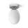 RENDL MERINGUE 11 mennyezeti lámpa opálüveg/króm 230V LED G9 9W IP44