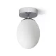 RENDL MERINGUE 11 mennyezeti lámpa opálüveg/króm 230V LED G9 9W IP44
