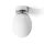 RENDL MERINGUE 16 mennyezeti lámpa opálüveg/króm 230V LED E27 15W IP44