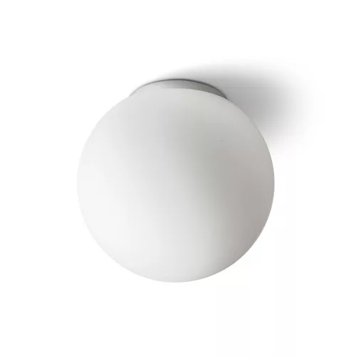 RENDL BOLLY 26 mennyezeti lámpa opálüveg/króm 230V LED E27 15W IP44