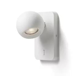 RENDL SIENA fali lámpa fehér 230V LED GU10 9W