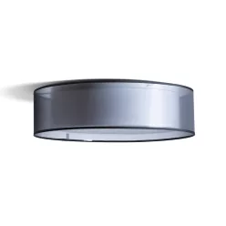   RENDL OTIS 60 mennyezeti lámpa átlátszó fekete/fehér 230V LED E27 4x15W