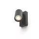 RENDL DUDE fali lámpa fekete 230V LED GU10 9W
