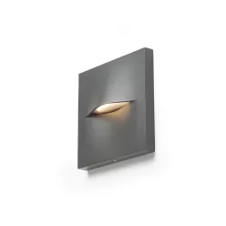   RENDL BOBO SQ fali lámpa antracitszürke 230V LED 3W IP65 3000K