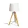 RENDL ALVIS/AMBITUS 30 asztali lámpa Polycotton fehér/bambusz 230V LED E27 15W
