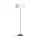 RENDL CORTINA/JAKARANDA állólámpa fehér/fekete textil/fém 230V LED E27 15W