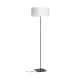 RENDL CORTINA/JAKARANDA állólámpa fehér/fekete textil/fém 230V LED E27 15W