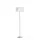 RENDL NYC/TEMPO 30/19 állólámpa Polycotton fehér/króm 230V LED E27 15W
