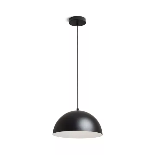 RENDL GLADYS 30 függőlámpa fekete/fehér 230V LED E27 15W