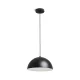RENDL GLADYS 30 függőlámpa fekete/fehér 230V LED E27 15W