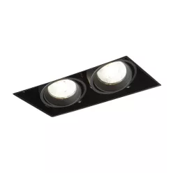 RENDL ELECTRA II GU10 frameless fekete 230V LED GU10 8W
