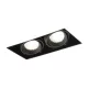 RENDL ELECTRA II GU10 frameless fekete 230V LED GU10 8W