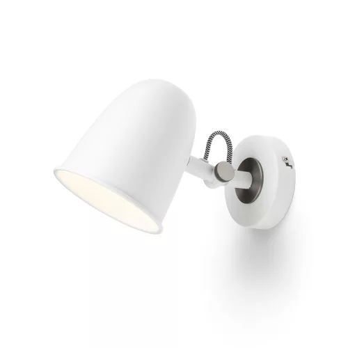 RENDL DANNY fali lámpa fehér matt nikkel 230V LED E14 5W