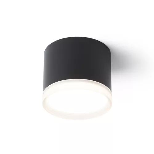 RENDL MEMA mennyezeti lámpa fekete szatinált akril 230V LED GX53 7W